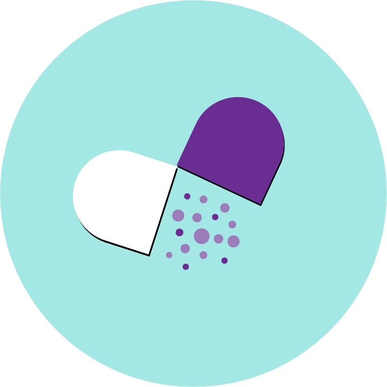 antibiotic pill icon