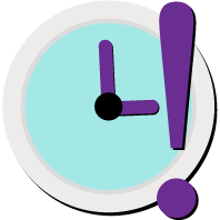 clock shelf-life icon