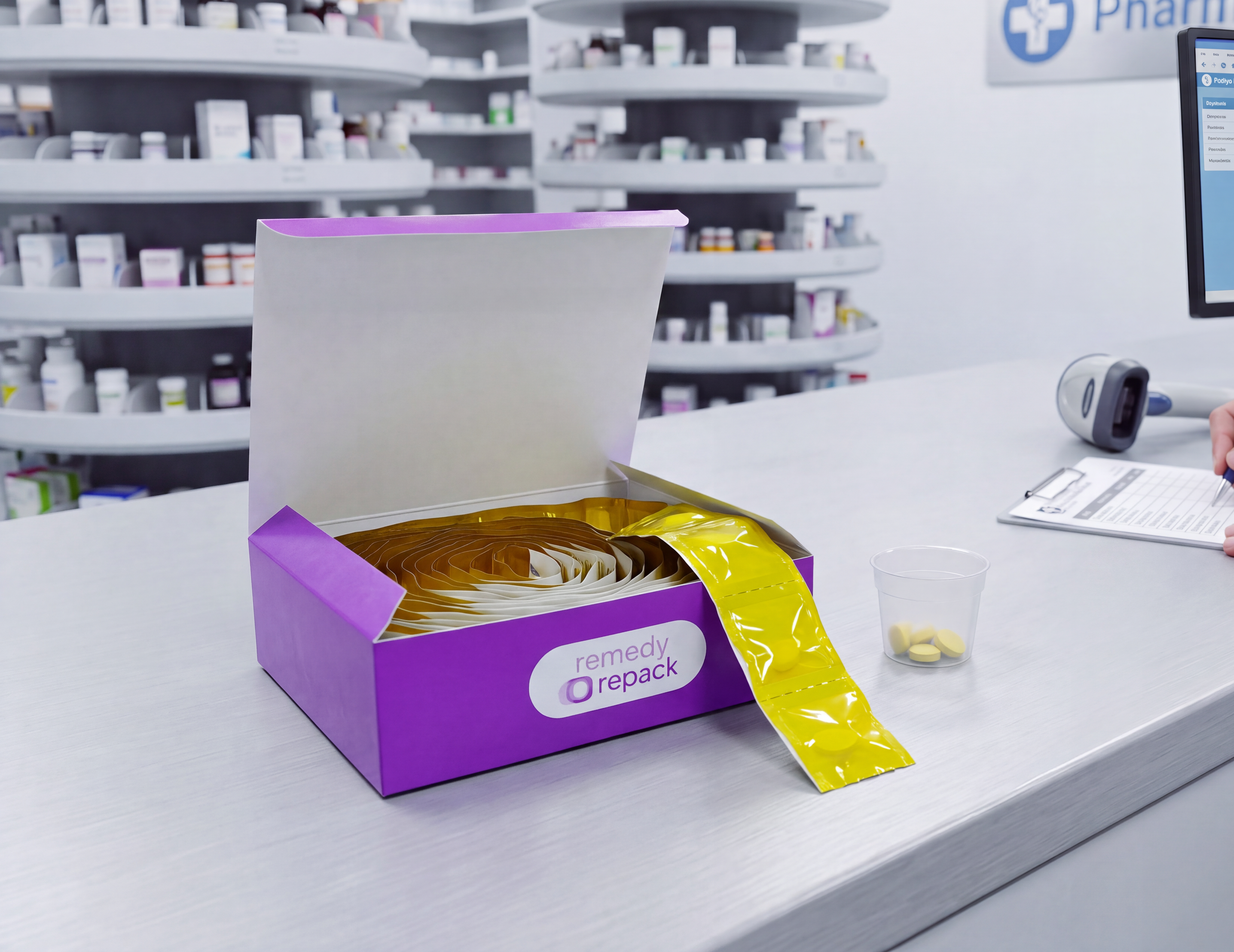 Unit Dose baggies Packaging
